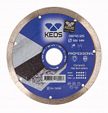 Алмазный диск Keos Professional Ultra по керамограниту Ø125 мм DBP00.125